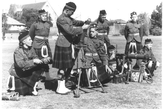 Mortar and MG Group, 1953.